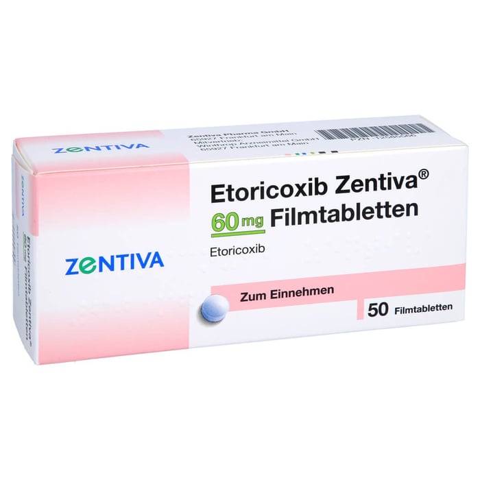 Etoricoxib Zentiva 60mg