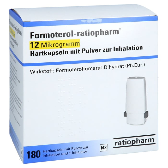 Formoterol-ratiopharm 12 Mikrogramm