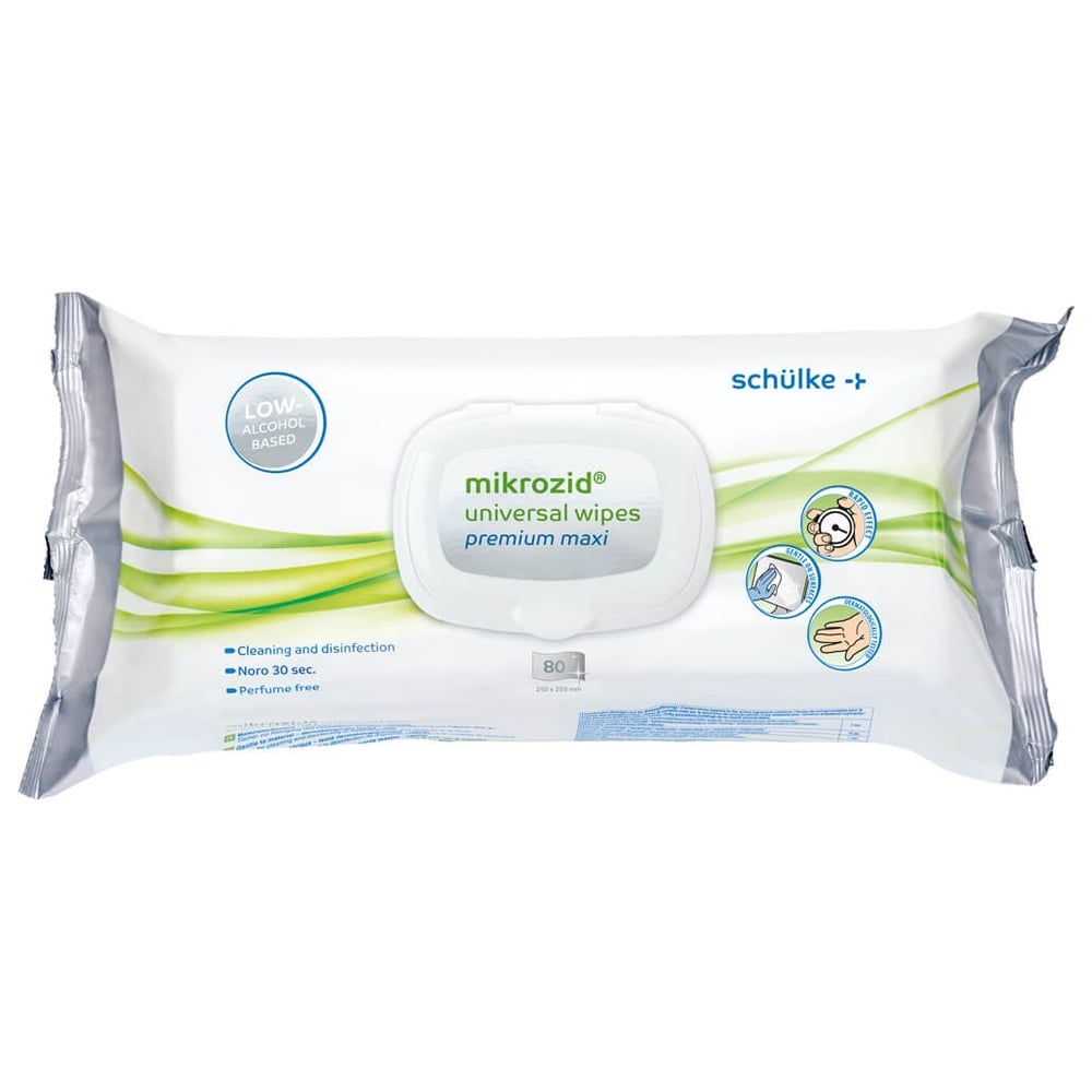 Mikrozid universal wipes premium maxi Flächendes.