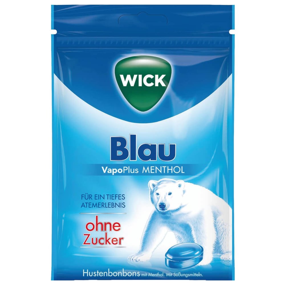 Wick Blau Menthol oZ Beutel