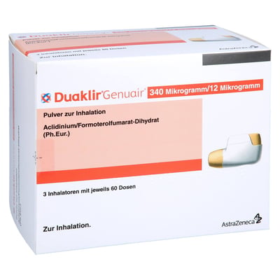 Duaklir Genuair 340ug/12ug Pulver z. Inhalation Produktbild 1