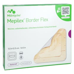 Mepilex Border Flex 12,5x12,5 cm Schaumverband haft