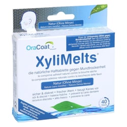 Xylimelts Hafttabletten ohne Minze OraCoat