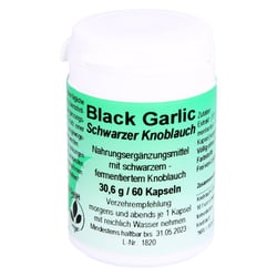 Black Garlic schwarzer Knoblauch Kapseln