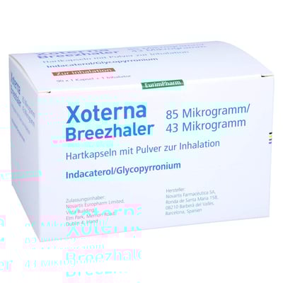 Xoterna Breezhaler 85ug/43ug