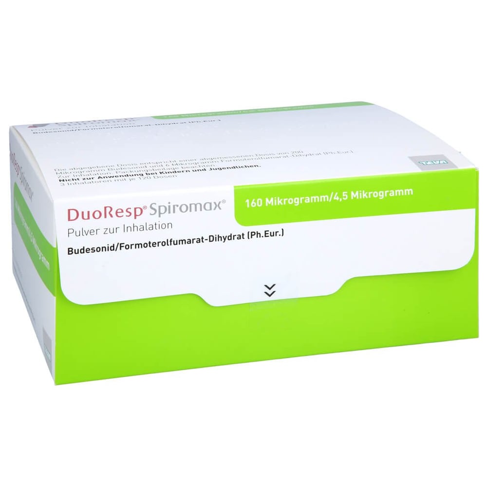 DuoResp Spiromax 160 Mikrogramm/4,5 Mikrogramm/Dosis