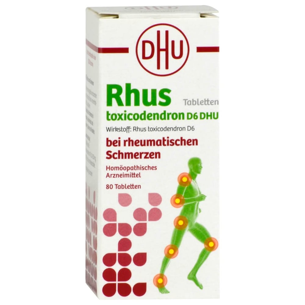Rhus tox. D6 DHU bei rheumatischen Schmerzen