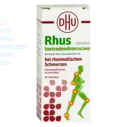 Rhus tox. D6 DHU bei rheumatischen Schmerzen