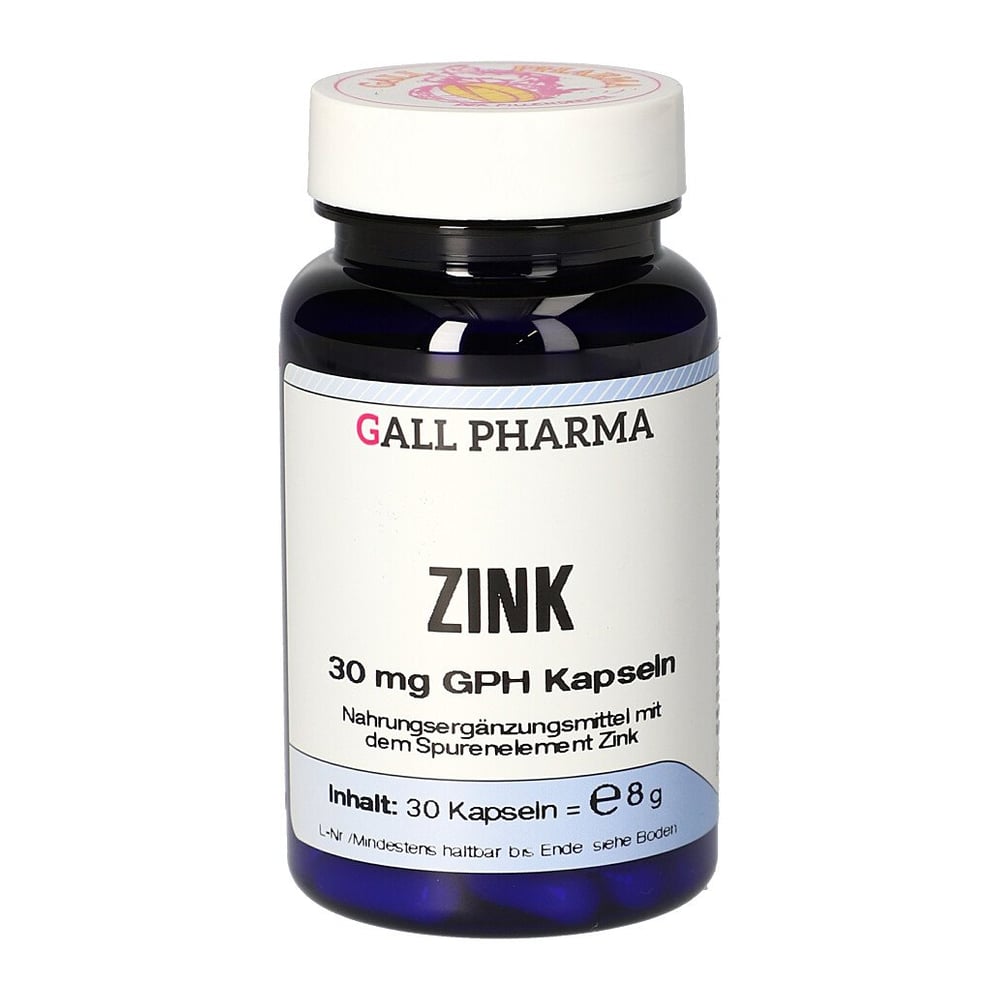 Zink 30 mg Gph Kapseln