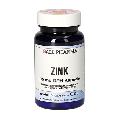 Zink 30 mg Gph Kapseln