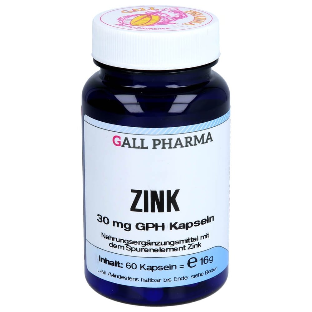 Zink 30 mg Gph Kapseln