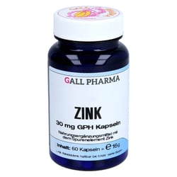 Zink 30 mg Gph Kapseln