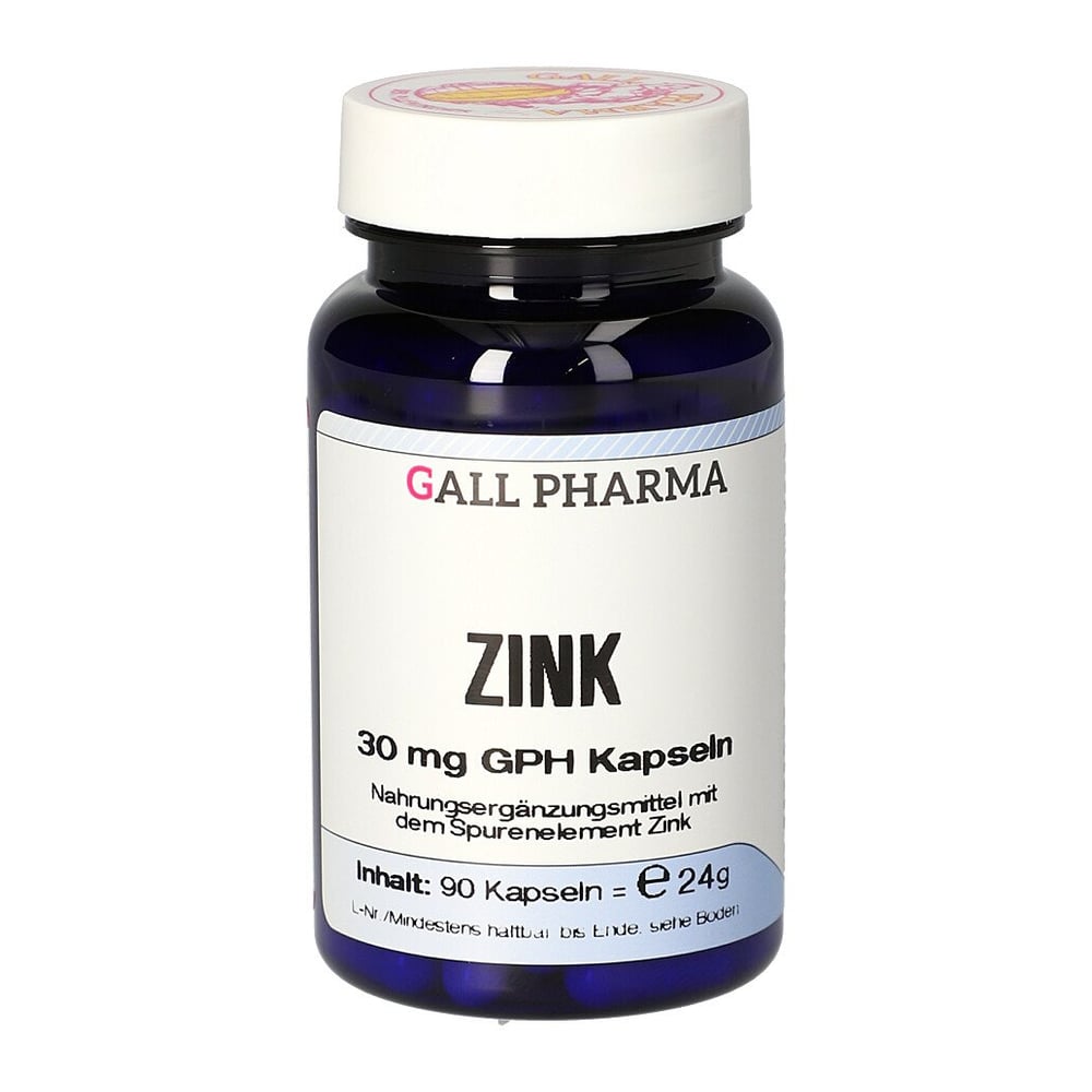 Zink 30 mg Gph Kapseln