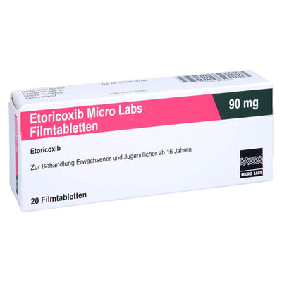 Etoricoxib Micro Labs 90 mg Produktbild 1