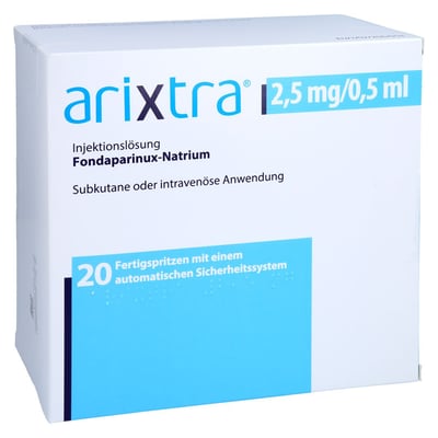 Arixtra 2,5 mg/0,5 ml Fertigspritze Produktbild 1