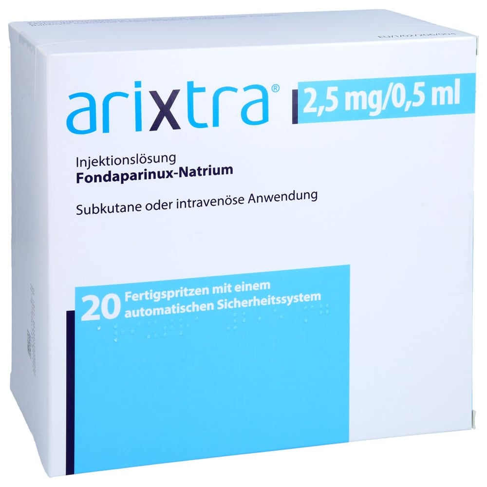 Arixtra 2.5mg/0.5ml Fertigspritze