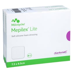 Mepilex Lite Schaumverband 7,5x8,5 cm steril B2B Medical