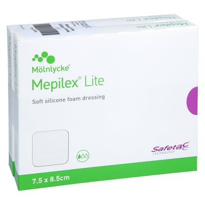 Mepilex Lite Schaumverband 7,5x8,5 cm steril B2B Medical