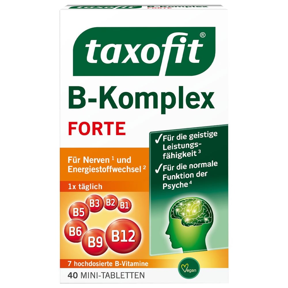 Taxofit B-komplex Tabletten
