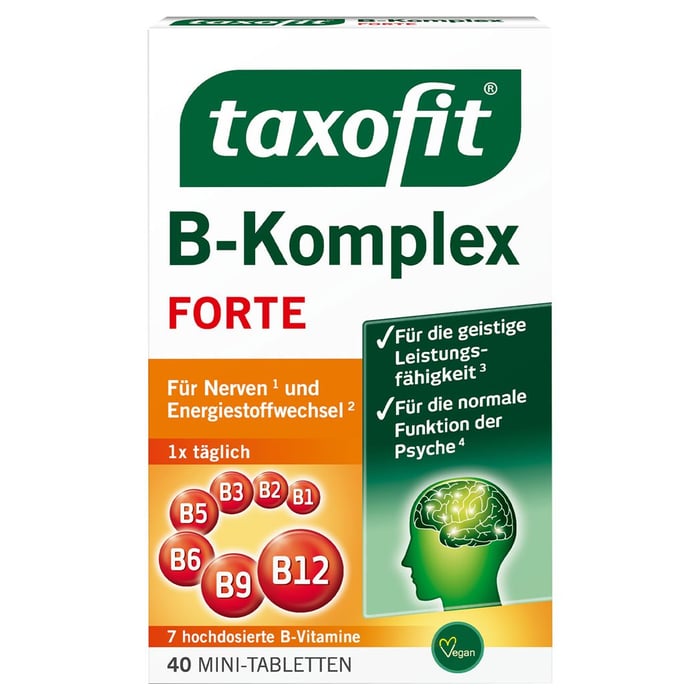 Taxofit B-komplex Tabletten