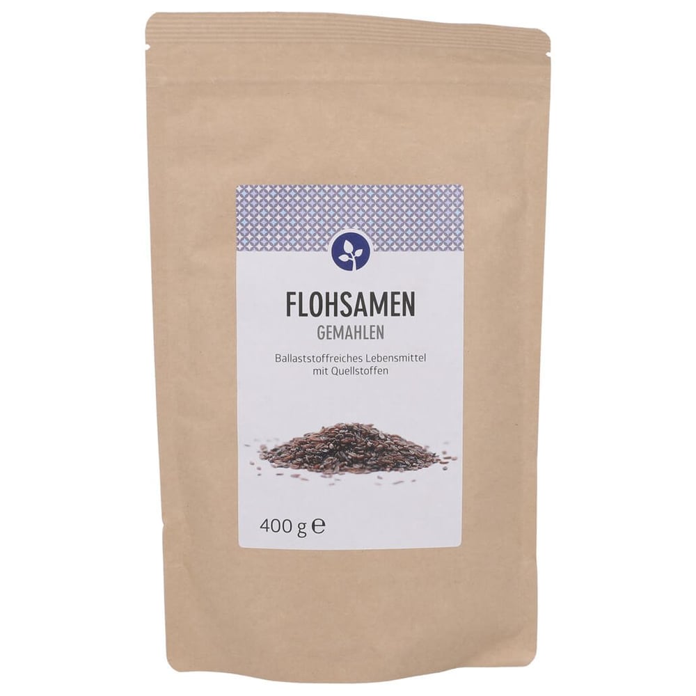 Flohsamen gemahlen