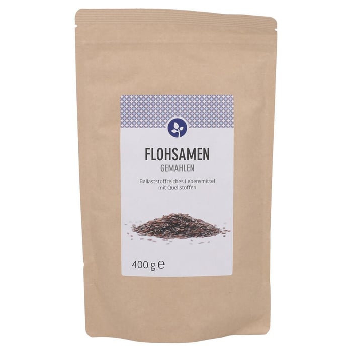 Flohsamen gemahlen