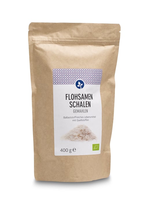 Flohsamenschalen gemahlen Bio