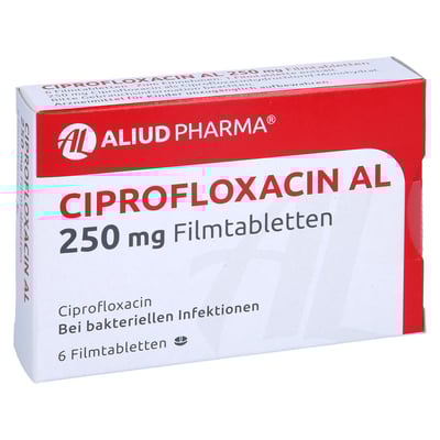 Ciprofloxacin AL 250 mg
