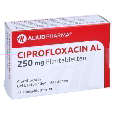 Ciprofloxacin AL 250 mg