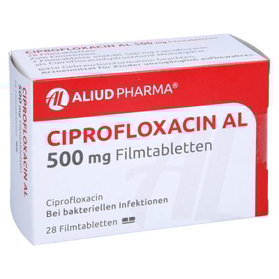Ciprofloxacin AL 500 mg