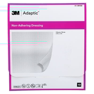 Adaptic 7.6x7.6 cm feuchte Wundauflage 2012Z EurimPharm