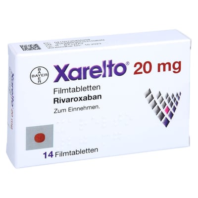 Xarelto 20 mg