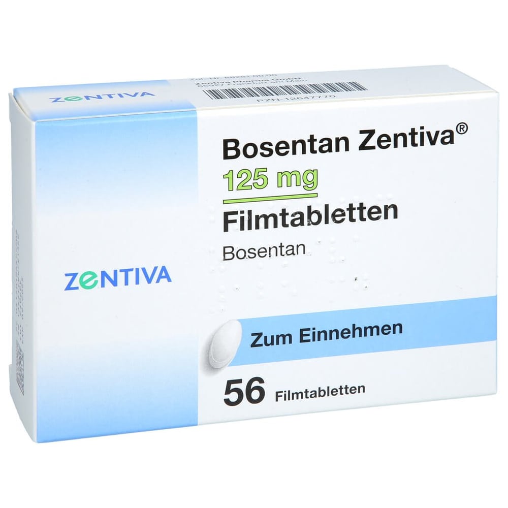 Bosentan Zentiva 125 mg Filmtabletten