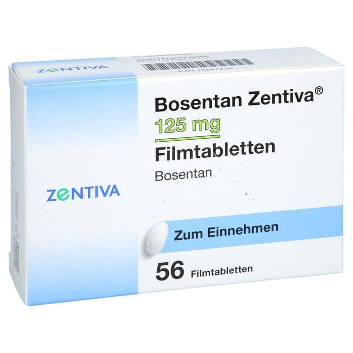Bosentan Zentiva 125 mg Filmtabletten