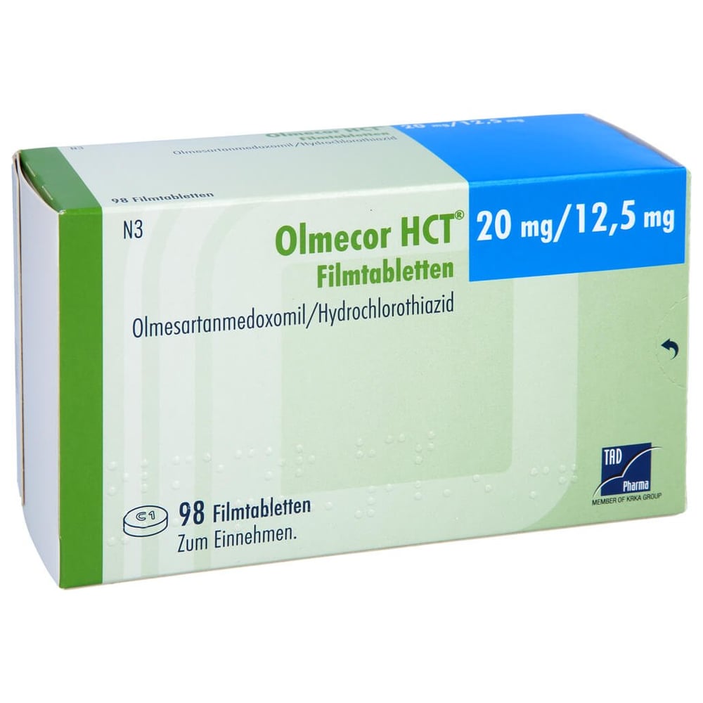 Olmecor HCT 20 mg/12,5 mg