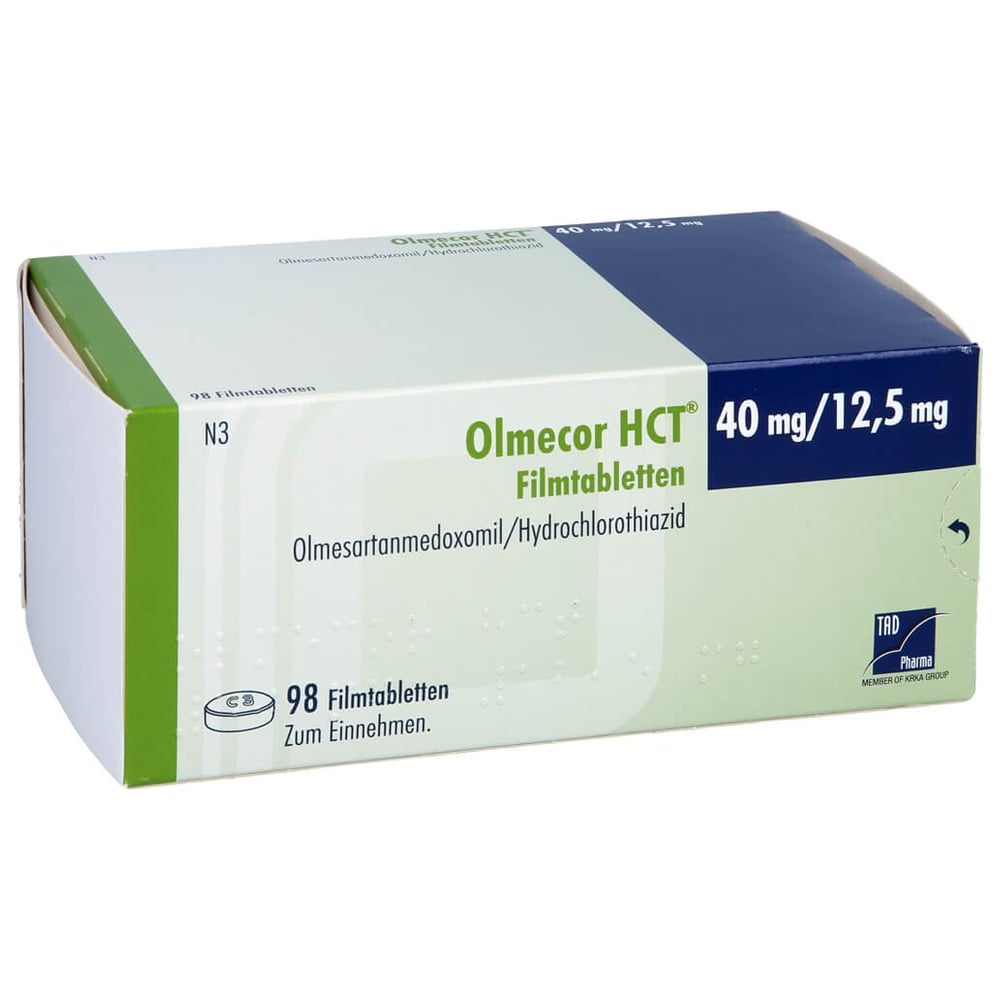 Olmecor HCT 40 mg/12,5 mg