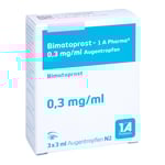 Bimatoprost - 1 A Pharma 0.3 mg/ml Augentropfen