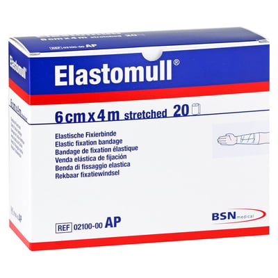 Elastomull 6 cmx4 m elastisch Fixierbinde Produktbild 1