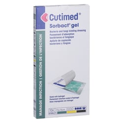 Cutimed Sorbact Gel Kompressen 7.5x15cm