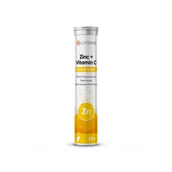 LIVSANE Zink & Vitamin C Brausetabletten