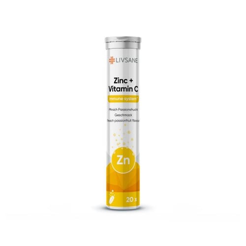LIVSANE Zink & Vitamin C Brausetabletten Produktbild 1