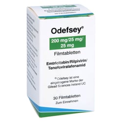 Odefsey 200 mg/25 mg/25 mg