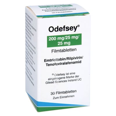 Odefsey 200 mg/25 mg/25 mg