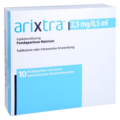 Arixtra 2,5 mg/0,5 ml Fertigspritze Produktbild 1