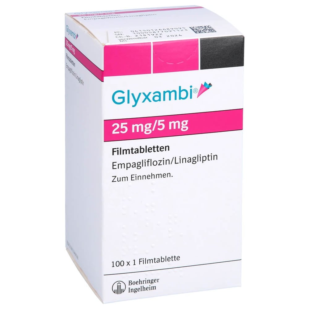Glyxambi 25 mg/5 mg