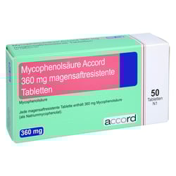 Mycophenolsäure Accord 360 mg
