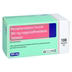 Mycophenolsäure Accord 360 mg