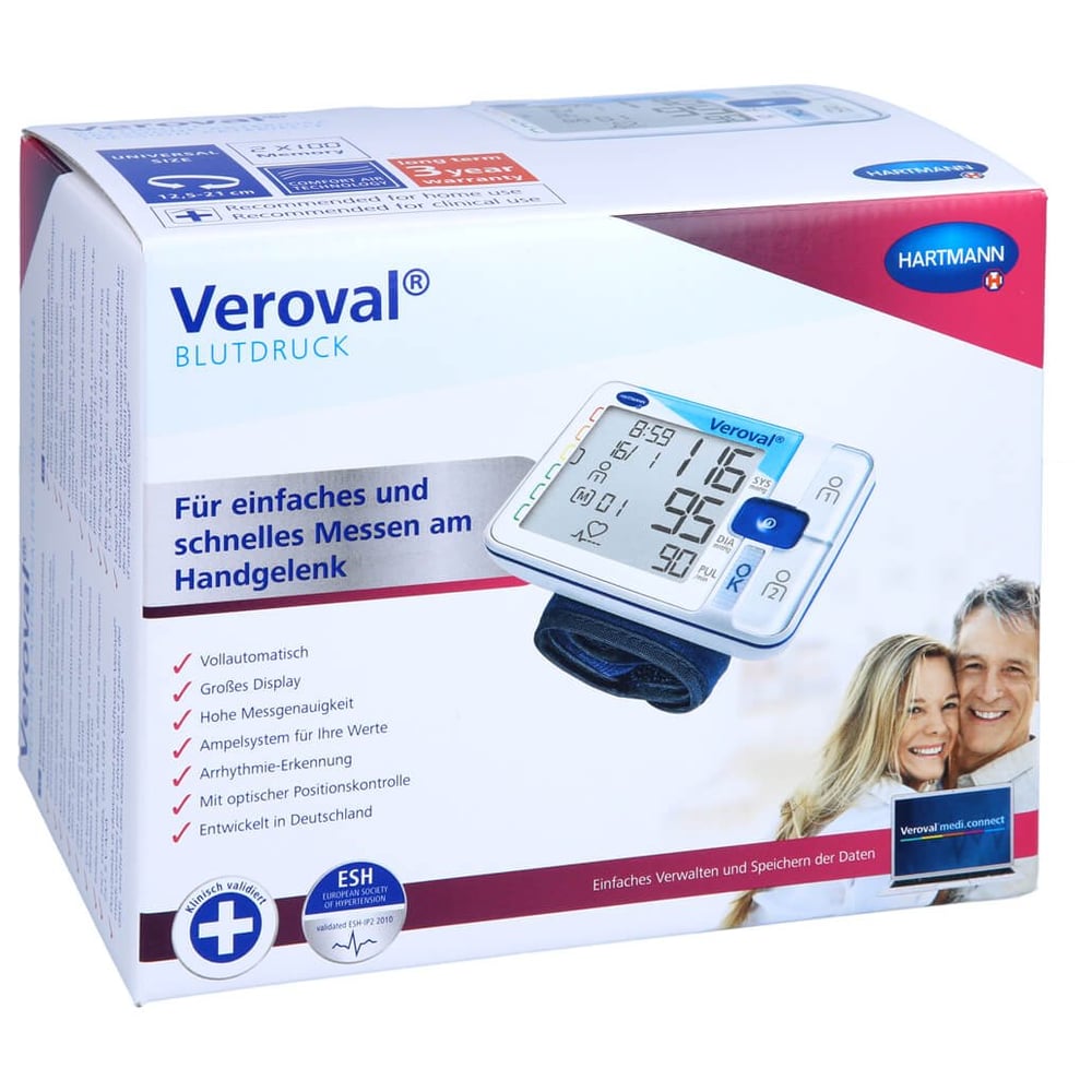 Veroval Handgelenk-Blutdruckmessgerät