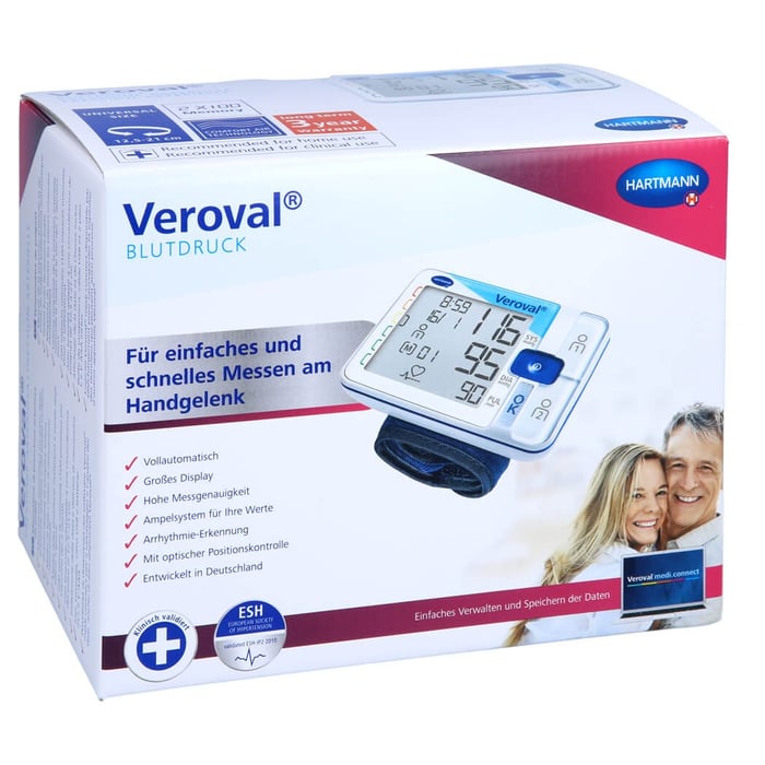 Veroval Handgelenk-Blutdruckmessgerät
