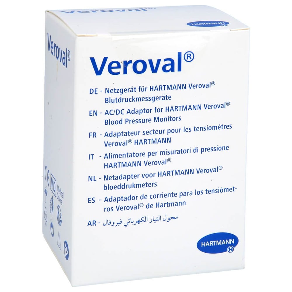 Veroval Netzgerät Oberarm-Blutdruckmessgerät